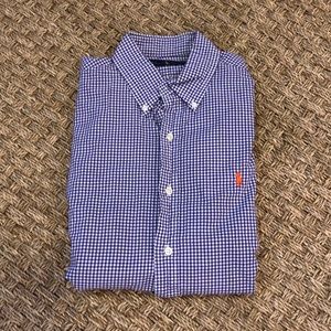 Ralph Lauren Purple Gingham Button Down